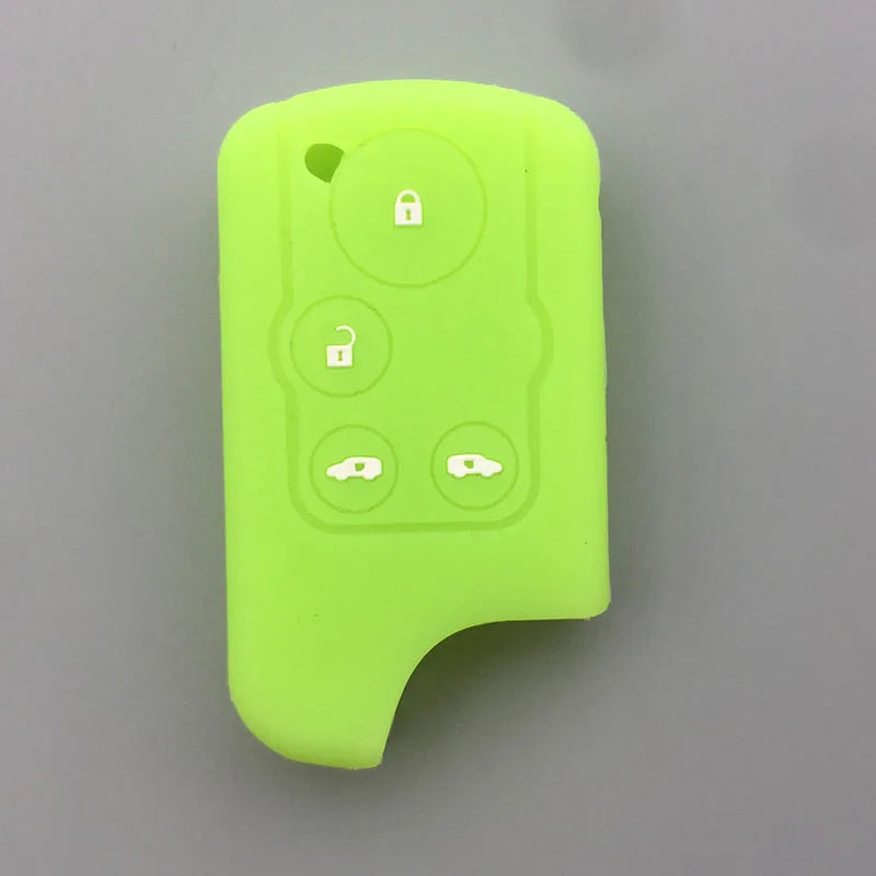 HONDA STEPWAGON 4 Button Silicon key fob case Cover with Sliding Doors. Also fits Freed, Elysion, Stepwgn Spada, Step Wagon, RK, RK5, Shuttle. Japanese Import rubber shell.