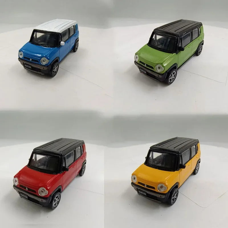 Bulk 1:64 Scale Suzuki HUSTLER Plastic Mini Car Model Classics Adult Souvenir Gift Static Display-No color box