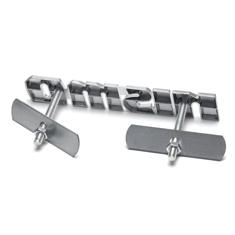 ABS Car Rear Trunk Fender Side Letter Sticker for Nissan NISMO Badge X-Trail Xterra Qashqai Elgrand Juke Patrol Note Accessories