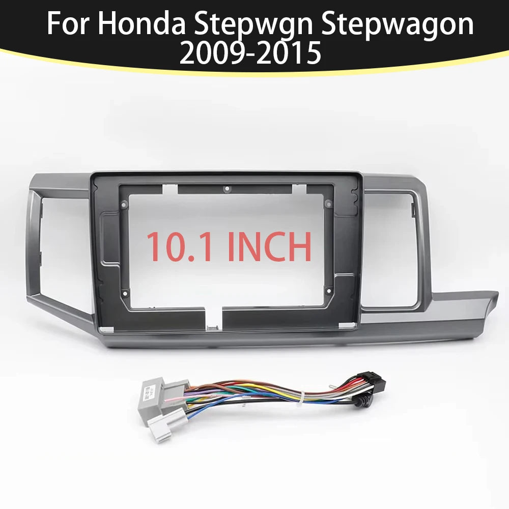 10.1 Inch Car Frame Fascia Adapter For Honda Stepwgn Stepwagon 2009-2015 Android Radio Dash Fitting Panel Kit