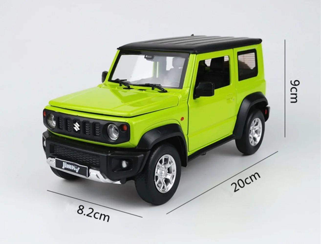 1:18 SUZUKI Jimny Alloy Diecast Car Models Off-Road Vehicles Toy with Sound and Light Car Model Simulation Collection Kids Gifts
