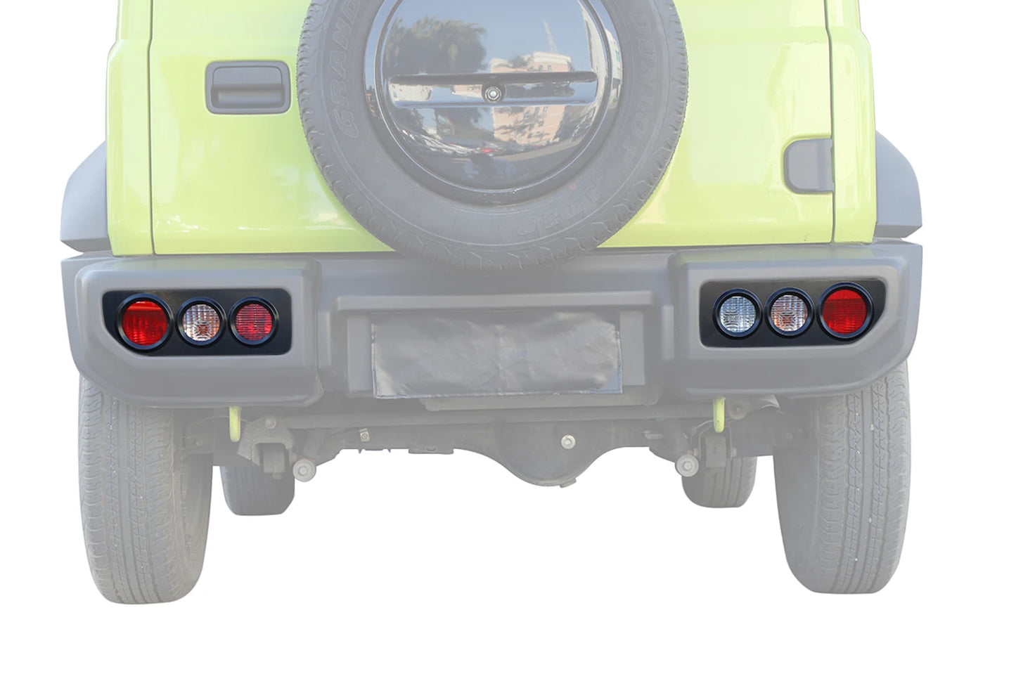 Car Tail Light Guard Cover Trim Rear Lamp Light Hood Decal for Suzuki Jimny 2019-2023 JB64 JB74 Lamp Hoods Exterior Accessories