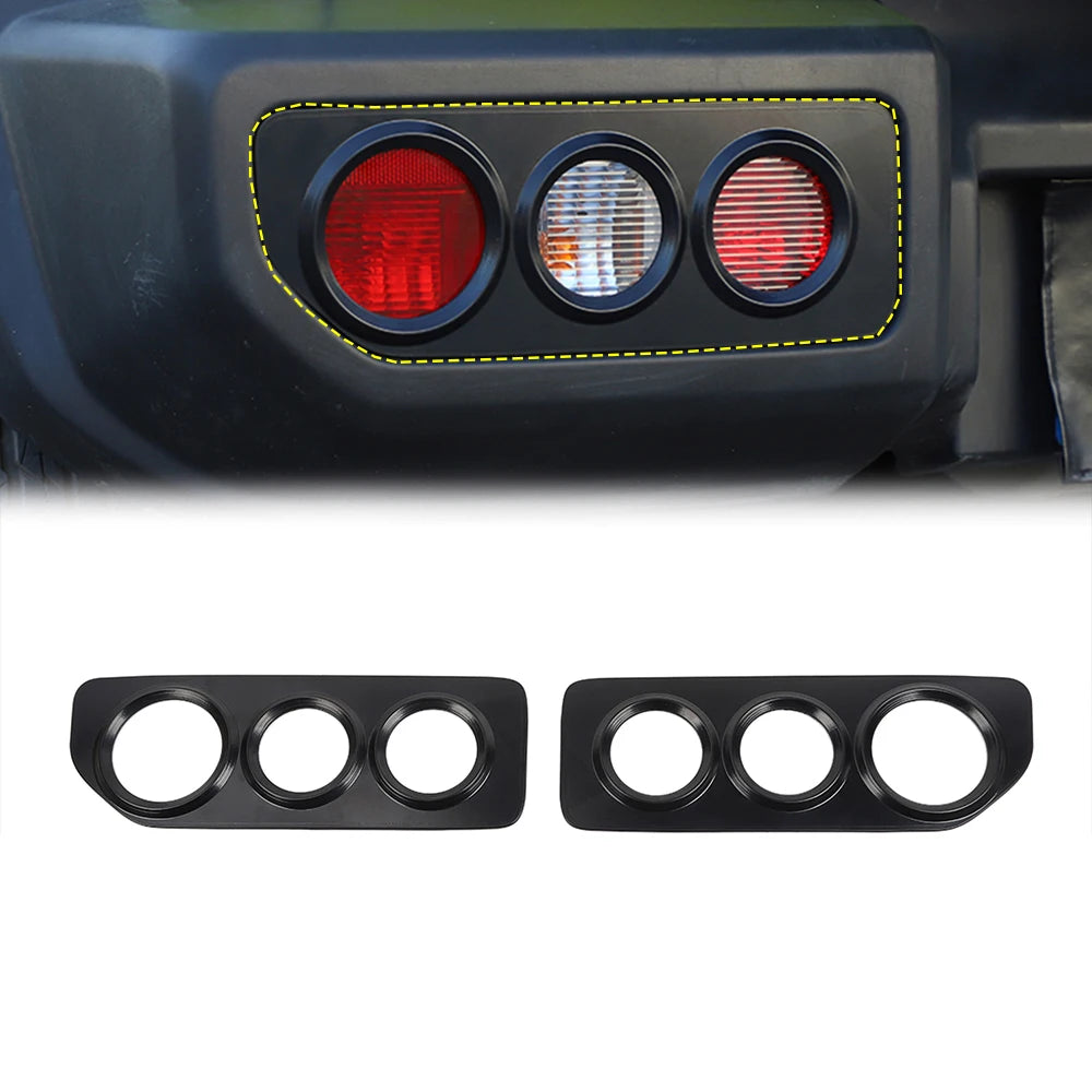 Car Tail Light Guard Cover Trim Rear Lamp Light Hood Decal for Suzuki Jimny 2019-2023 JB64 JB74 Lamp Hoods Exterior Accessories