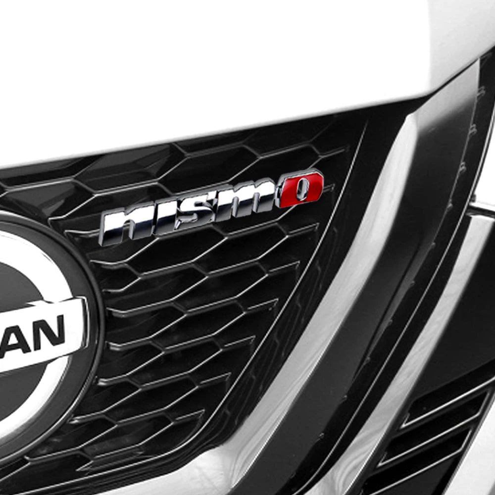 ABS Car Rear Trunk Fender Side Letter Sticker for Nissan NISMO Badge X-Trail Xterra Qashqai Elgrand Juke Patrol Note Accessories