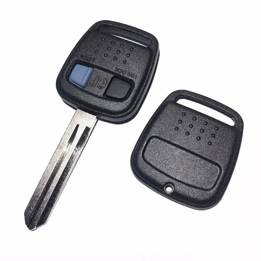 For Nissan Qashqai Elgrand X-TRAIL NAVARA MICRA Bluebird 2 Button Replacement Remote Case Cover Fob Auto Key Shell Blank
