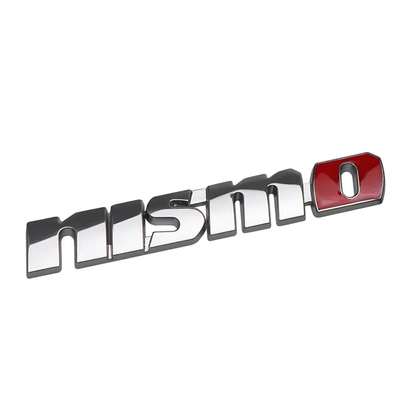 ABS Car Rear Trunk Fender Side Letter Sticker for Nissan NISMO Badge X-Trail Xterra Qashqai Elgrand Juke Patrol Note Accessories