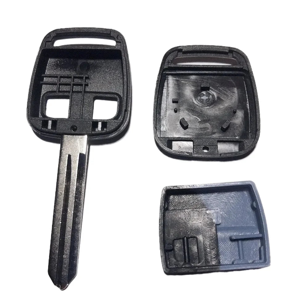 For Nissan Qashqai Elgrand X-TRAIL NAVARA MICRA Bluebird 2 Button Replacement Remote Case Cover Fob Auto Key Shell Blank